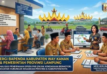 Bapenda Way Kanan Perkuat Sinergi Optimalkan Opsen PKB