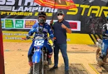 Aspra Racing Team Terjunkan Salman Al Farisi di Ajang Grasstrack Way Kanan