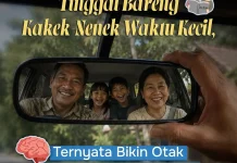 Hangatnya Pelukan Kakek-Nenek, Rahasia Otak Awet Muda