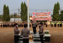 Peringati Haornas ke-43, Polres Way Kanan Dorong Budaya Hidup Sehat dan Solidaritas