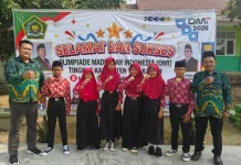 MIN 3 Way Kanan Kirim Enam Siswa Ikuti OMI 2026