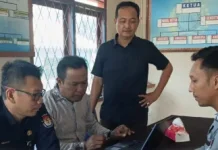KPU Way Kanan Coktas Data Pemilih di Empat Kecamatan