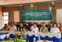 Kodim 0427 Way Kanan Mulai Pembangunan Jembatan Perintis Garuda Tahap VII