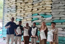 Stok Beras Bulog Pisang Baru Capai 5.000 Ton