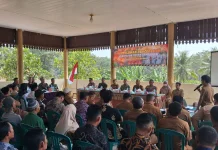 Mabes TNI Gencarkan Penyuluhan Karhutla di Kasui Way Kanan