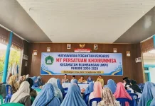 Majelis Ta'lim Khoirunnisa Blambangan Umpu Punya Pengurus Baru