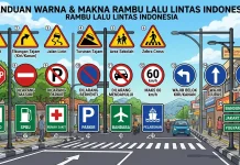 Makna Warna pada Rambu Lalu Lintas