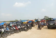 Aktivitas Pasar Negeri Baru Ramai, Penuhi Kebutuhan Masyarakat