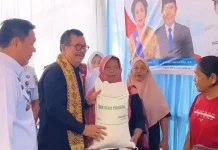 Bulog Lampung Utara Salurkan Bantuan Pangan di Kecamatan Abung Selatan