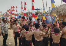 Kwarran Negara Batin Gelar Perkemahan dan Apel Besar