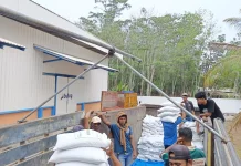 Stok Beras Bulog Pisang Baru Capai 4.500 Ton