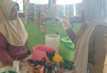 Puskesmas Negeri Agung Periksa Kesehatan Kantin Sekolah