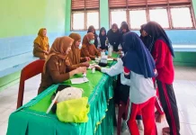 Puskesmas Negeri Agung Skrining Kesehatan Remaja Putri