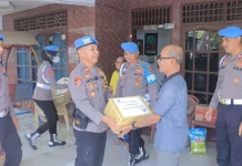 Anjangsana Propam Metro Pererat Silaturahmi Purnawirawan