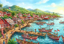 Mengenal Kampung Nelayan Merah Putih