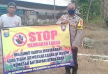 Polisi Gencarkan Sosialisasi Cegah Karhutla di Lampung