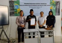 Kemenag Way Kanan Dukung Program Sanitasi Pesantren