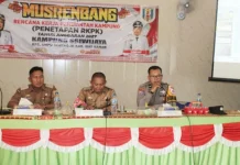 Kampung Sriwijaya Bahas Prioritas Pembangunan 2027