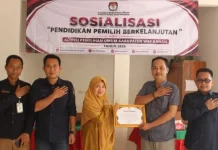 KPU Way Kanan Perkuat Pendidikan Demokrasi bagi Pelajar