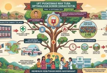 Puskesmas Way Tuba Perkuat Donor Darah Rutin
