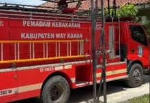 Damkar Way Kanan Dorong Warga Cepat Laporkan Jika Terjadi Kebakaran