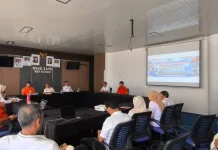 BPBD Way Kanan Sosialisasikan Fasyankes Aman Bencana