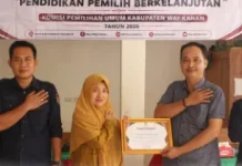 KPU Way Kanan Perkuat Pendidikan Demokrasi bagi Pelajar
