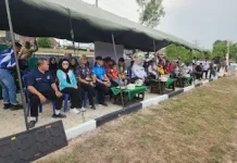 Turnamen Bola Dandim Cup di Way Kanan Diharapkan Cetak Bibit Atlet Muda
