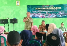 Kodim Way Kanan Salurkan Santunan dalam Momentum HUT TNI