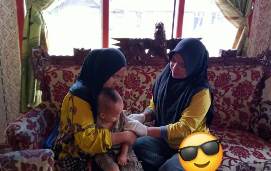 Posyandu Gedung Menang Pantau Kesehatan Ibu Hamil dan Balita