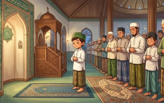 Hukum Anak Kecil Menjadi Imam Salat