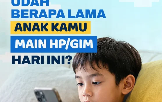 Sudah Berapa Lama Anak Anda Main HP atau Game Hari Ini?