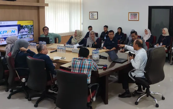 RRI Bandarlampung bersinergi dengan KPPN mematangkan Zona Integritas