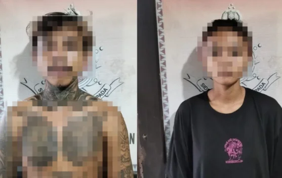 Polsek Baradatu Tangkap Dua Pelaku Pencurian HP di Pasar Malam