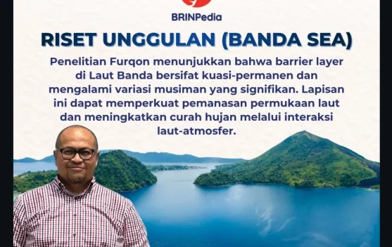 BRIN: Laut Banda Kuasai Cuaca Indonesia lewat Barrier Layer