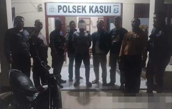 Terekam CCTV, Pencuri Motor di Baradatu Ditangkap Polisi