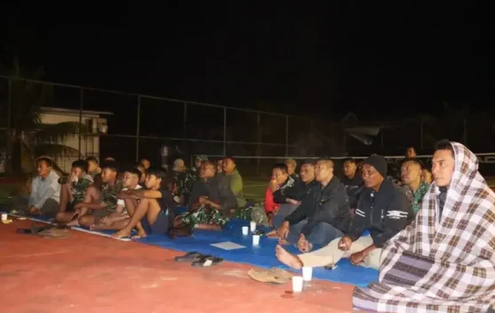 Kodim 0411/KM Gelar Nobar Piala Dunia 2026