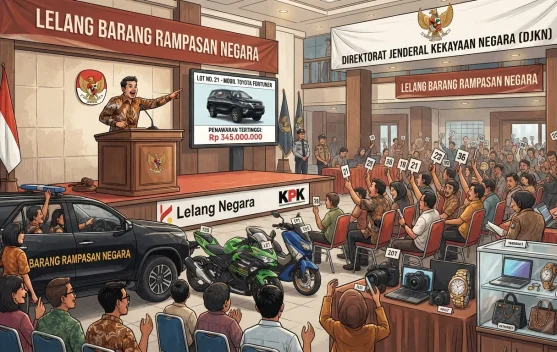Manfaat Lelang Barang Rampasan Negara