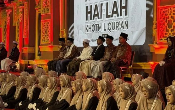 Kemenag Metro Hadiri Haflah Ponpes Roudlatul Qur'an