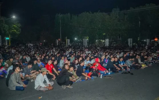 Pemkot Metro Gelar Nobar Akbar Piala Dunia
