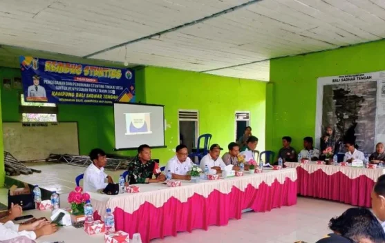 Rembuk Stunting 2026, Kampung Bali Sadar Tengah Susun Program
