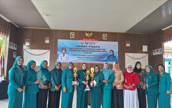 TP PKK Blambangan Umpu Gelar Lomba Pidato