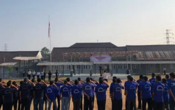Lapas Way Kanan Gelar Upacara HUT Ke-81 Kemerdekaan RI