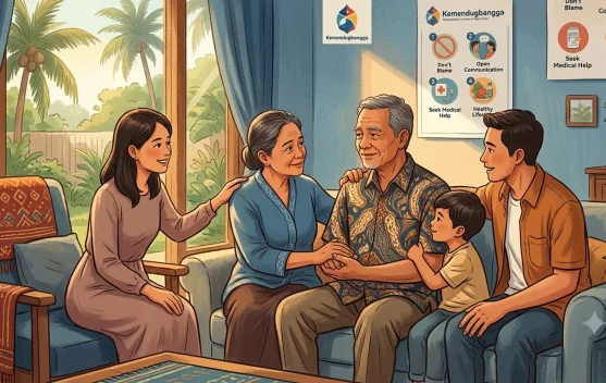 Peran Keluarga Membantu Pria Menghadapi Masa Andropause