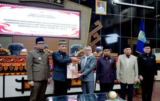 KUA-PPAS 2027 Metro Disepakati, Fokus Kemandirian Fiskal