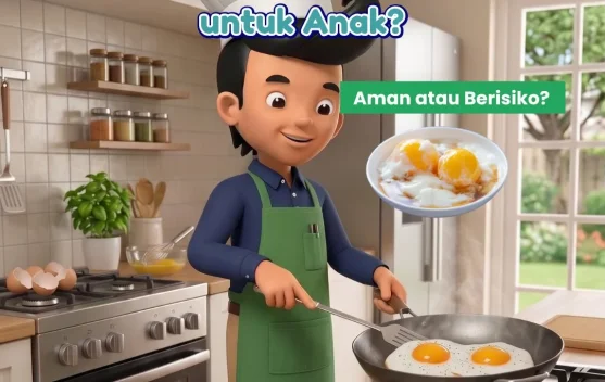 Telur Setengah Matang untuk Anak: Aman atau Berisiko?