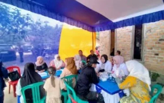 Puskesmas Way Tuba Jemput Bola Cek Kesehatan Warga