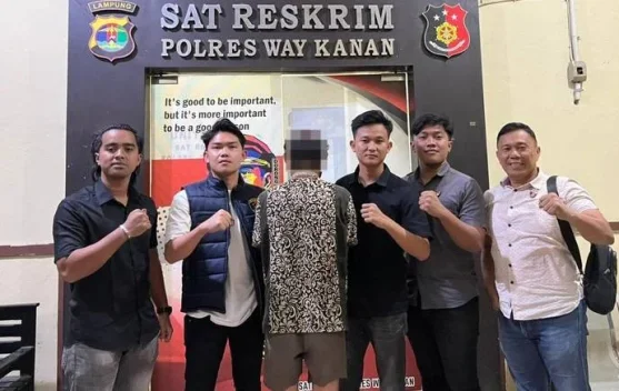 Pria Paruh Baya di Way Kanan Diringkus Polisi