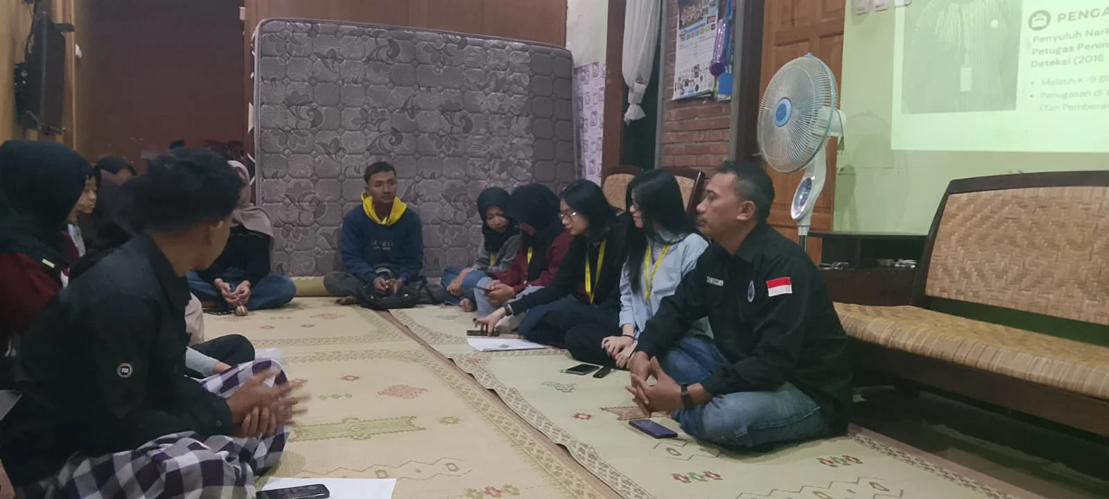 Bangun Ketahanan Pemuda, BNNK Sleman Beri Penyuluhan P4GN ke Karang Taruna | LPP RRI