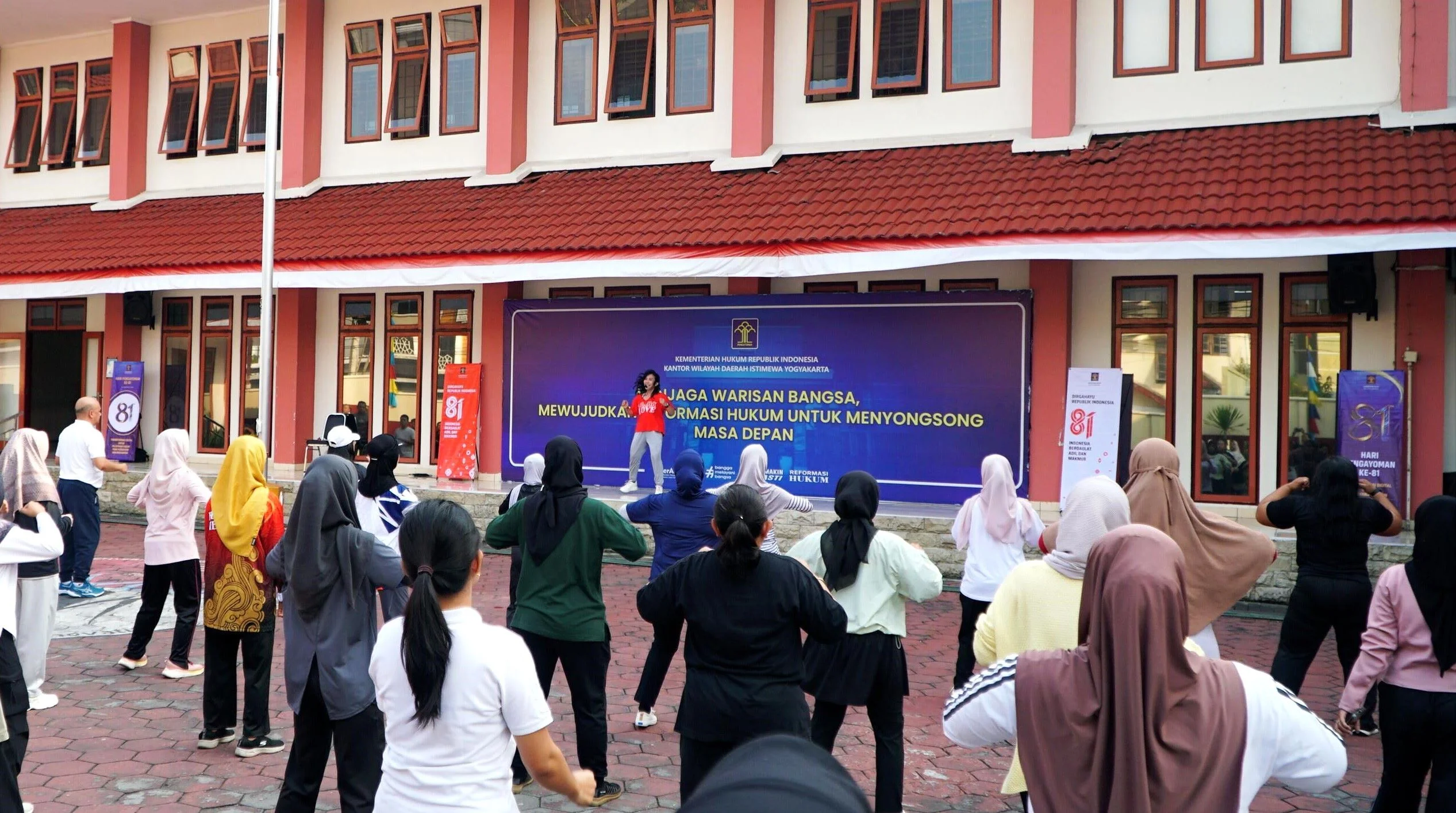 Menyambut Agustus, Insan Pengayoman Meriahkan dengan Beragam Kegiatan | LPP RRI